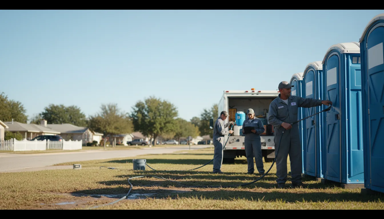 Long-Term Portable Toilet Rental in Cash, AR near me